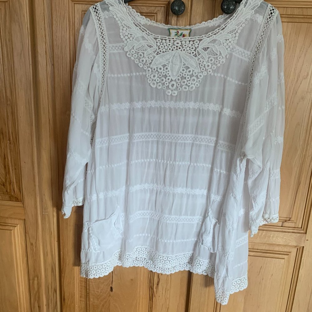 Johnny Was Blouse XL